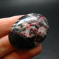 Cinnabar in Dolomite Cabochon from China - 18.54 Grams - 38 x 29 mm