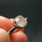 Phenakite Phenacite Crystal Silver Ring From Brazil - Size 6 - 1.79 Grams