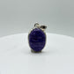 Charoite Sterling Silver Pendant – Oval Cabochon - 8.11 Grams