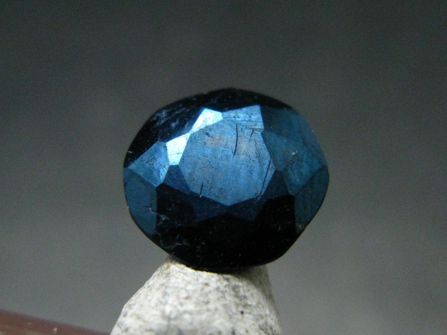 Rare Gem Covellite Cut Stone from Poland - 4.13 Carats