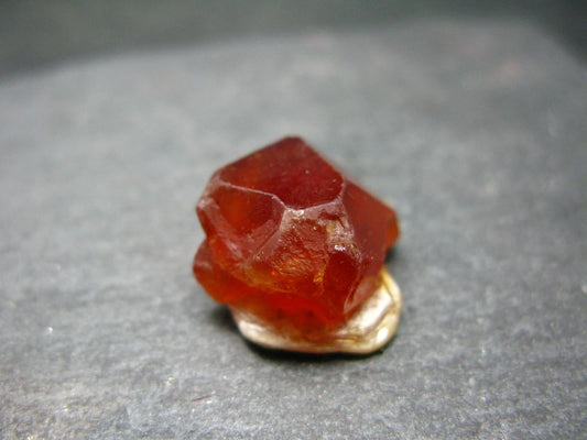 Large Sharp Hessonite Garnet from Pakistan - 0.7" - 34.65 Carats