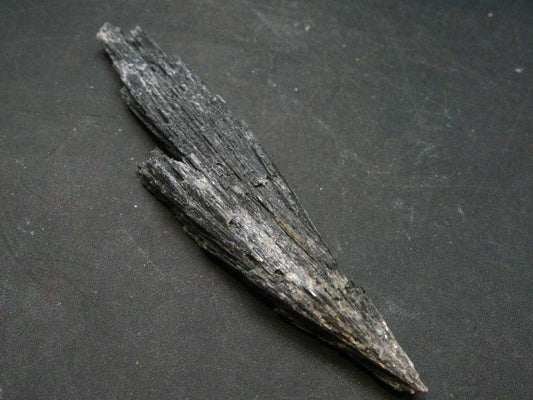 Large Rare Black Kyanite Crystal From Brazil - 3.7" - 18.04 Grams