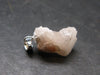 Phenakite Phenacite Silver Pendant from Brazil - 0.7 Inches - 1.62 Grams
