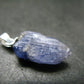 Tanzanite Pendant In Sterling Silver From Tanzania - 0.9" - 1.55 Grams