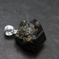 Rare Usambara Chrome Tourmaline Crystal Silver Pendant From Tanzania - 0.6" - 2.00 Grams