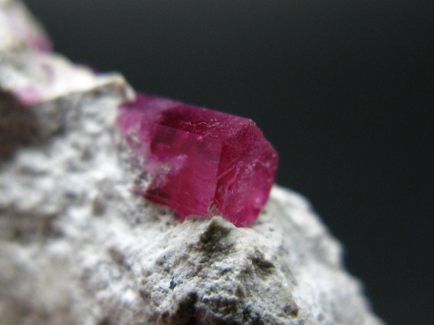 Rare Gem Bixbite Red Emerald Beryl Cluster From Utah USA - 1.8"