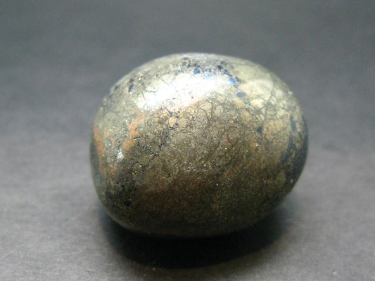 Covelite Covellite Tumbled Stone From Peru - 1.1" - 36.14 Grams