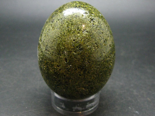 Nice Rare Epidote Egg From Peru - 2.3"