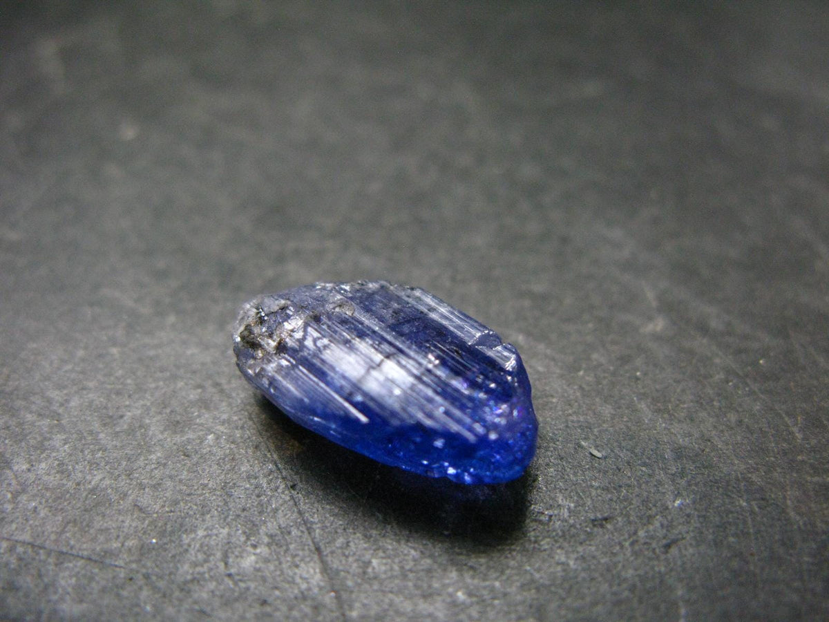 Fine Gem Tanzanite Zoisite Crystal From Tanzania - 11.20 Carats - 0.7"