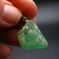 Chrysoprase Silver Pendant From Australia - 1.1" - 3.41 Grams