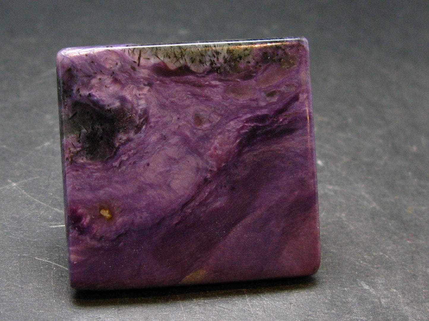 Rare High-Quality Charoite Pyramid From Russia - 1.5" - 48.70 Grams
