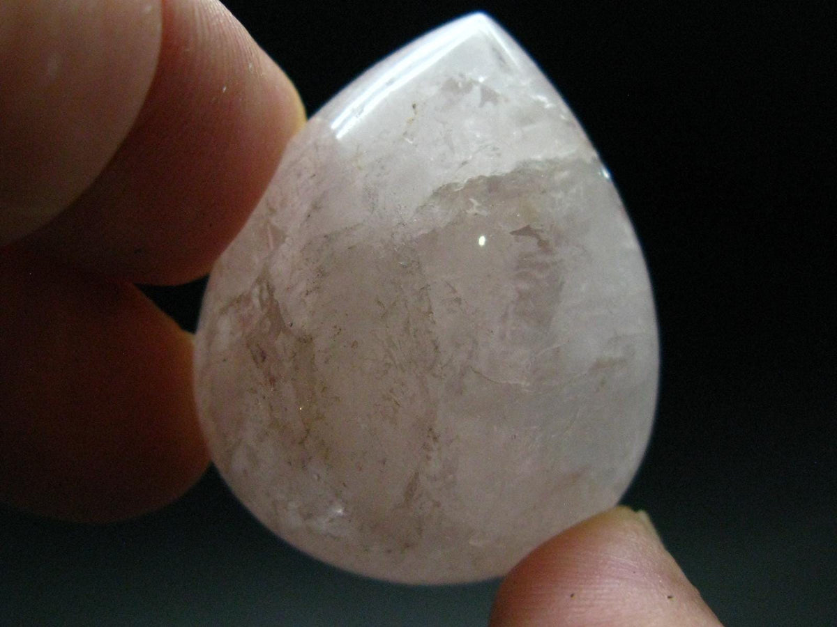 Genuine Pink Morganite Tumbled Stone From Brazil - 1.6" - 28.29 Grams