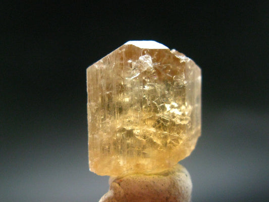 Golden Scapolite Crystal from Morocco - 37.85 Carats - 0.8"