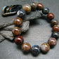 Pietersite Genuine Bracelet ~ 7 Inches ~ 12mm Round Beads