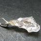 Goshenite Beryl Crystal 925 Silver Pendant From Brazil - 1.1" - 1.59 Grams