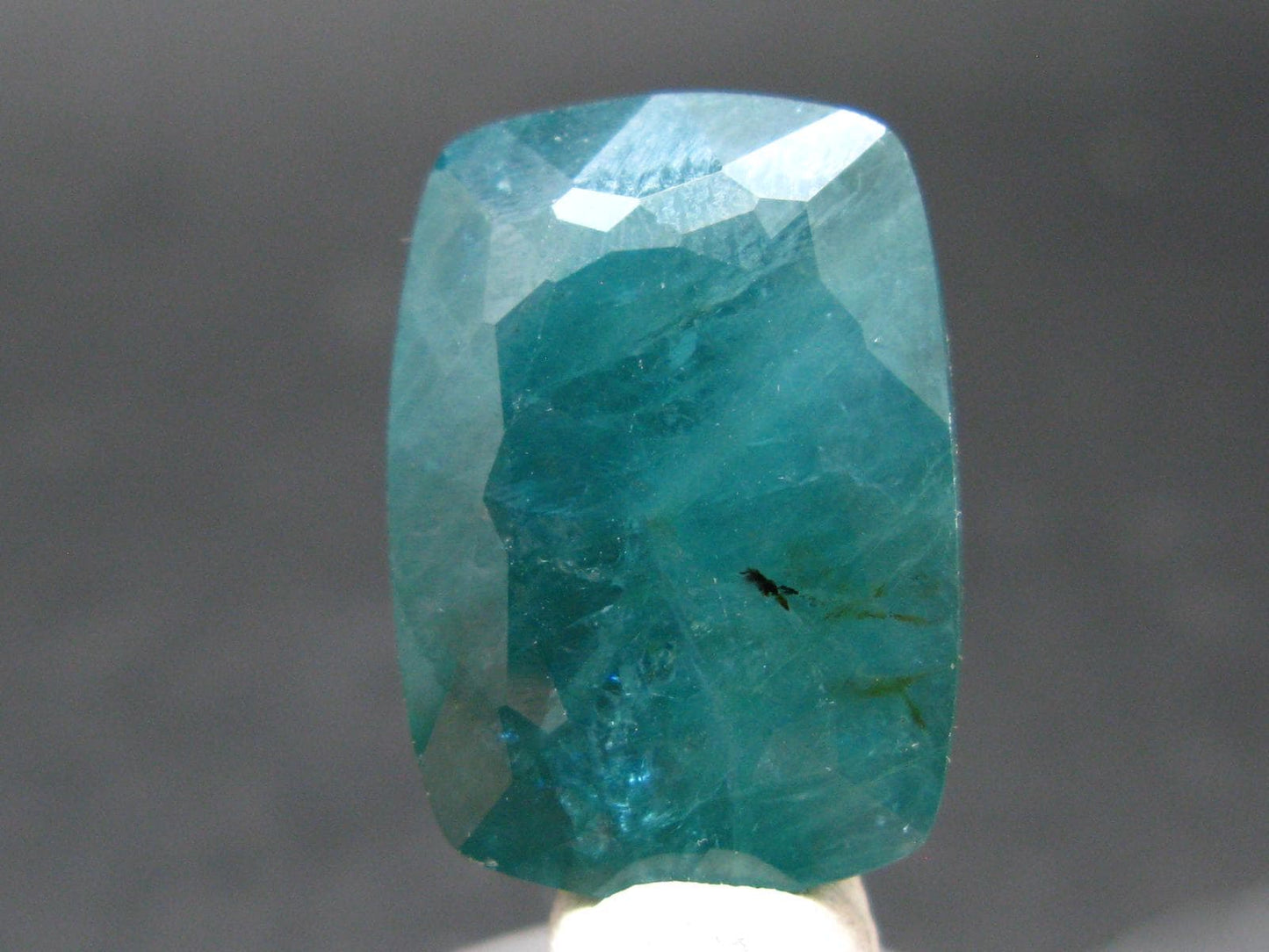 Extremely Rare Grandidierite Cut Stone From Madagascar - 27.25 Carats