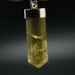 Natural Unheated Citrine Crystal Silver Pendant from Congo - 4.16 Grams