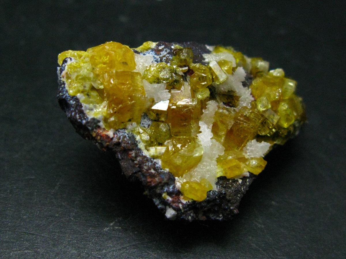 Nice Large Yellow Mimetite Cluster from Congo - 1.7"