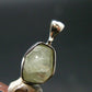 Rhodizite Rhodozite Crystal Silver Pendant from Madagascar - 0.6" - 1.23 Grams
