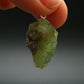 Tsavorite Gem Green Garnet Sterling Silver Pendant From Tanzania - 1.1" - 5.25 Grams