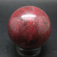 Large Cinnabar Ball Sphere from Spain - 176.6 Grams - 2.0"