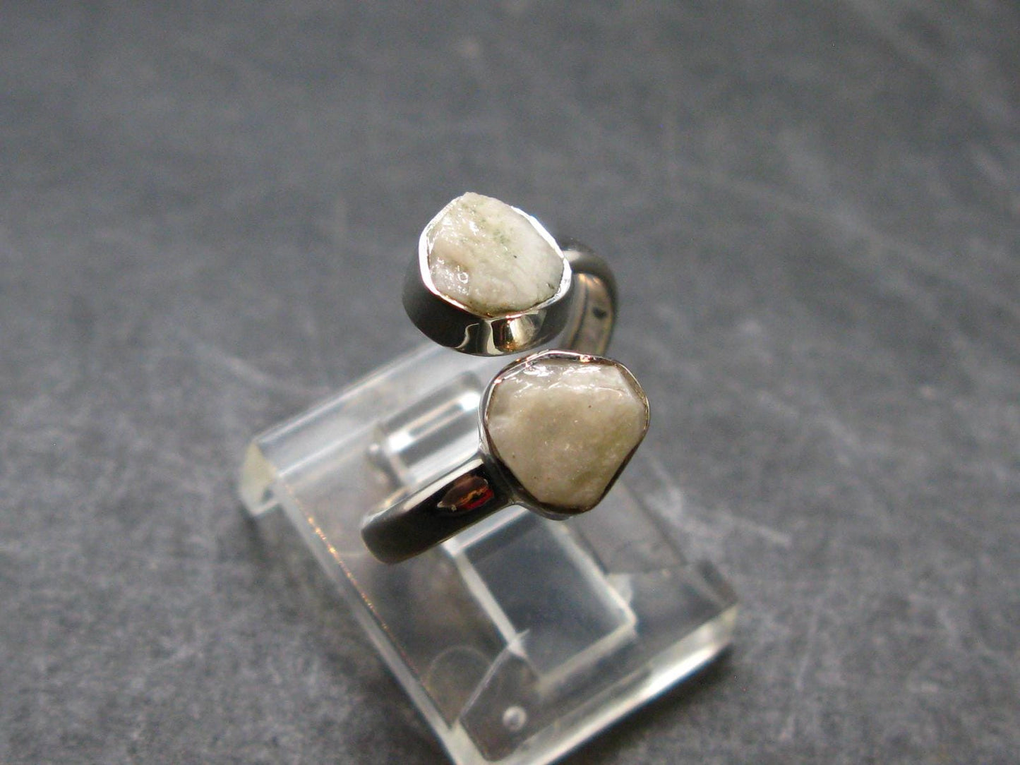 Phenakite Phenacite Sterling Silver Ring from Brazil - 2.19 Grams - Size 5