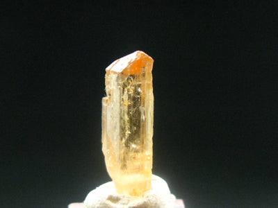 Imperial Topaz Crystal From Brazil - 0.7" - 1.18 Grams