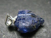 Tanzanite Pendant In Sterling Silver From Tanzania - 0.8" - 1.49 Grams