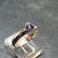 Tanzanite (Zoisite) Sterling Silver Ring - 1.70 Grams - Size 7