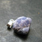 Tanzanite Pendant In Sterling Silver From Tanzania - 0.7" - 2.0 Grams