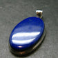 Lapis Lazuli Silver Pendant From Afghanistan - 1.7" - 11.07 Grams