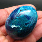 Very Rare Shattuckite Chrysocola & Dioptase Egg From Congo - 111.84 Grams