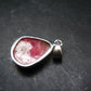 Rare Pink Tugtupite Sterling Silver Pendant From Greenland - 1.1" - 3.45 Grams