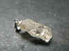 Rare Terminated Gemmy Nirvana (Pink Ice) Quartz Crystal Silver Pendant from the Himalayas - 1.0" - 1.75 Grams