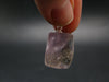 Stunning Natural Gem Ametrine Crystal Silver Pendant From Bolivia - 1.0" - 4.72 Grams