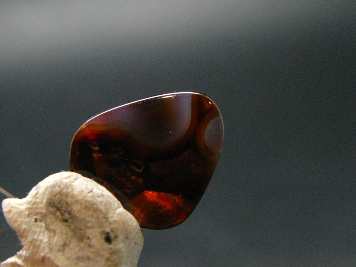 Fire Agate Crystal From Mexico - 0.5" - 1.19 Grams
