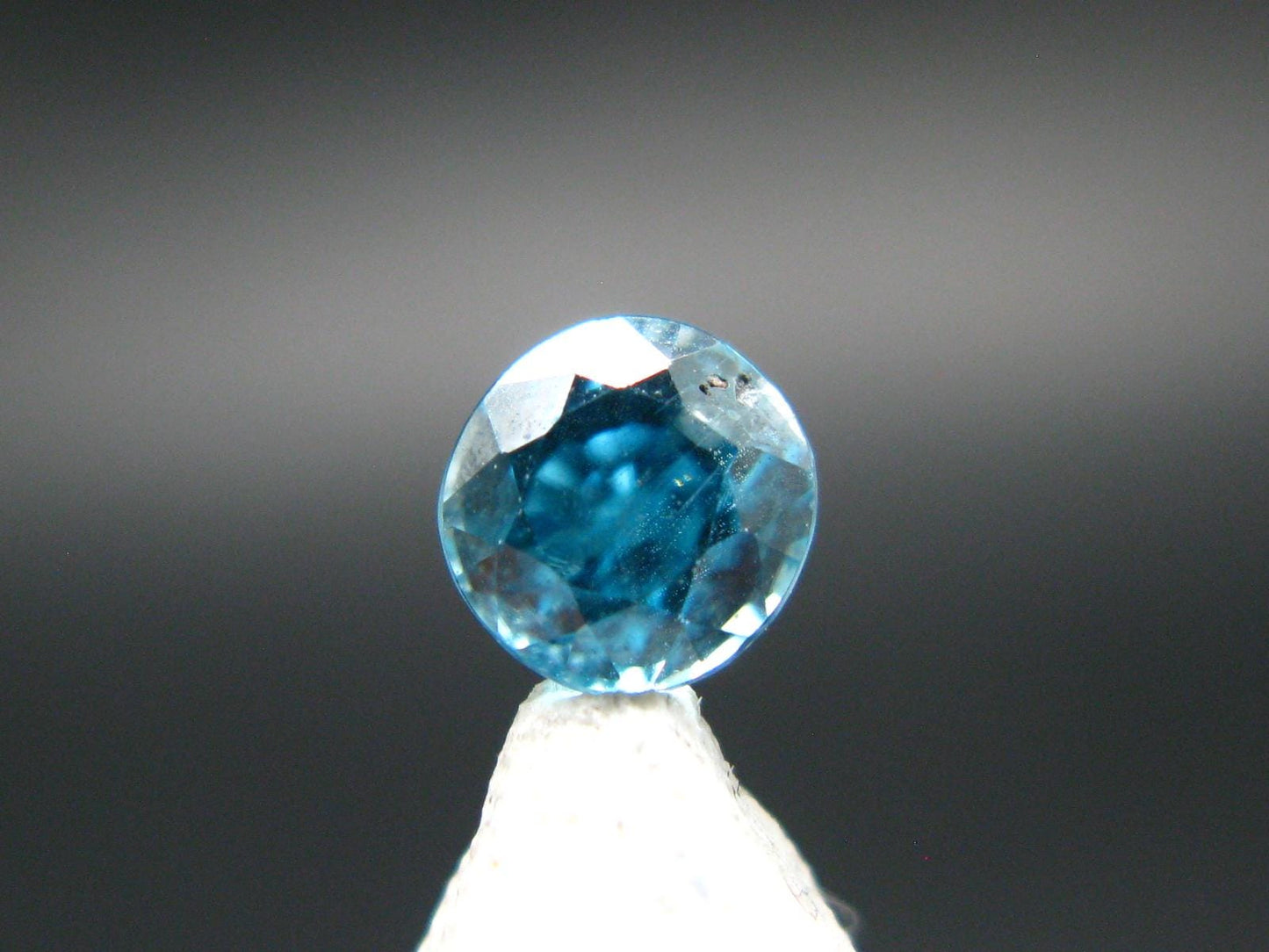 Gem Blue Zircon Cut Stone From Cambodia - 1.20 Carats