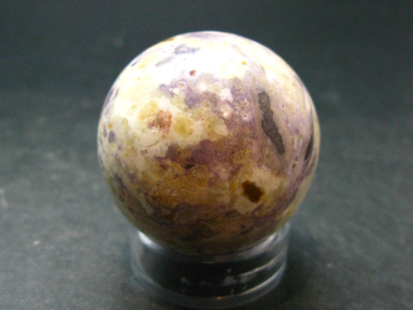 Natural Tiffany Stone Violet Opal polished Sphere Ball from USA - 1.5" - 80.32 Grams