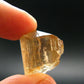 Large Perfect Golden Scapolite Crystal from Tanzania - 5.42 Grams - 0.8"