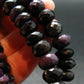 Purple Sugilite Rondelle Faceted Beads Necklace From South Africa - 17" - 79.60 Grams