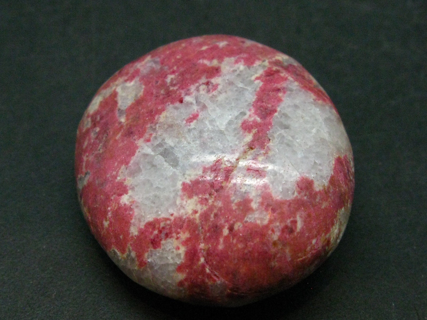 Rare Red Thulite Piece From Norway - 1.4" - 30.95 Grams