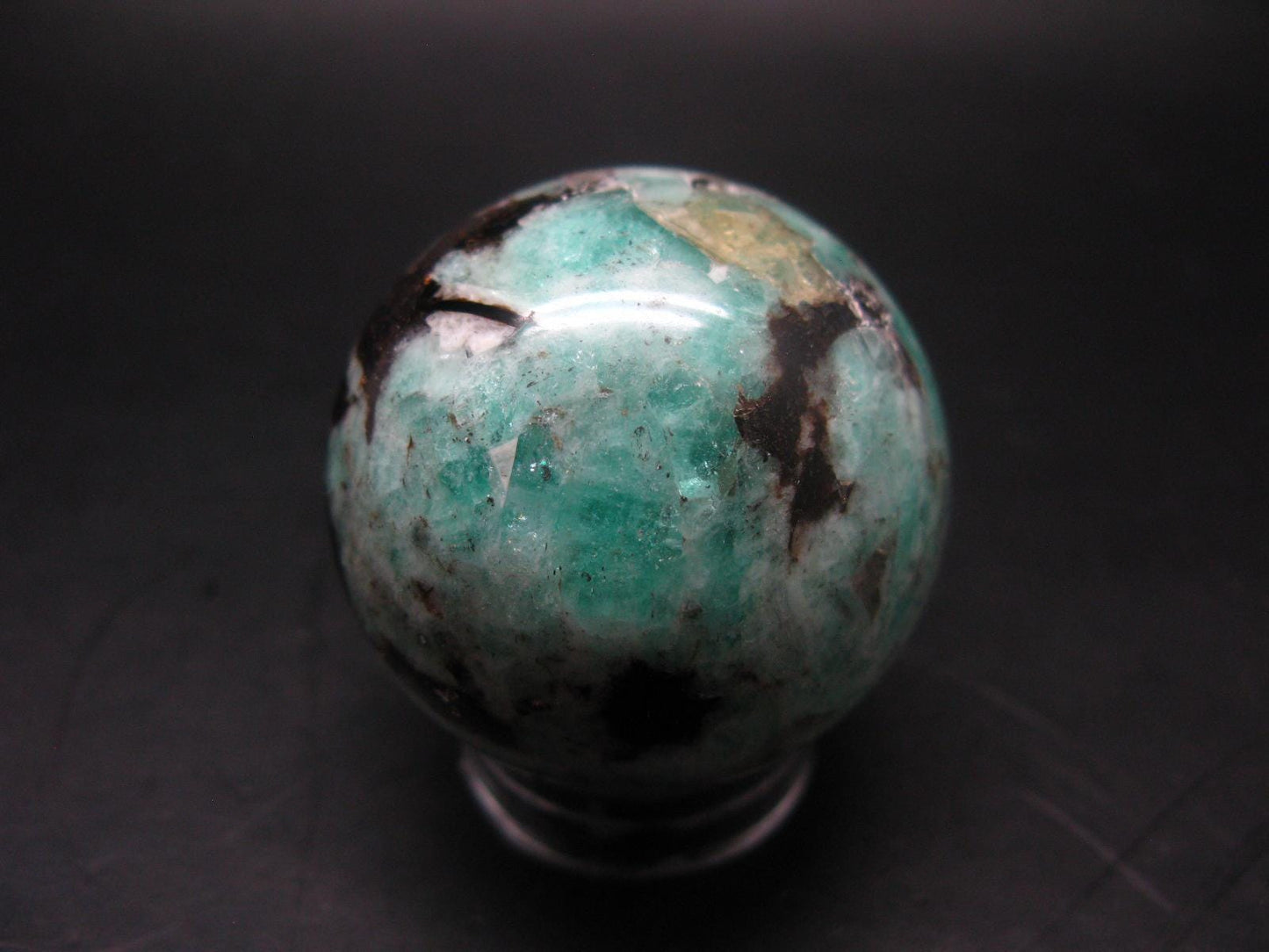 Emerald Sphere Ball From Russia - 1.9" - 149 Grams