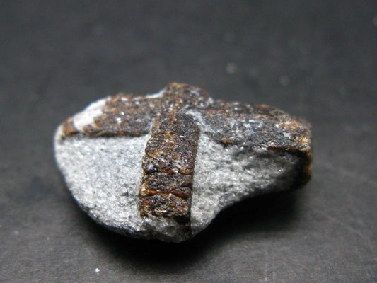 A Perfect Staurolite Crystal from Russia - 0.9" - 5.16 Grams
