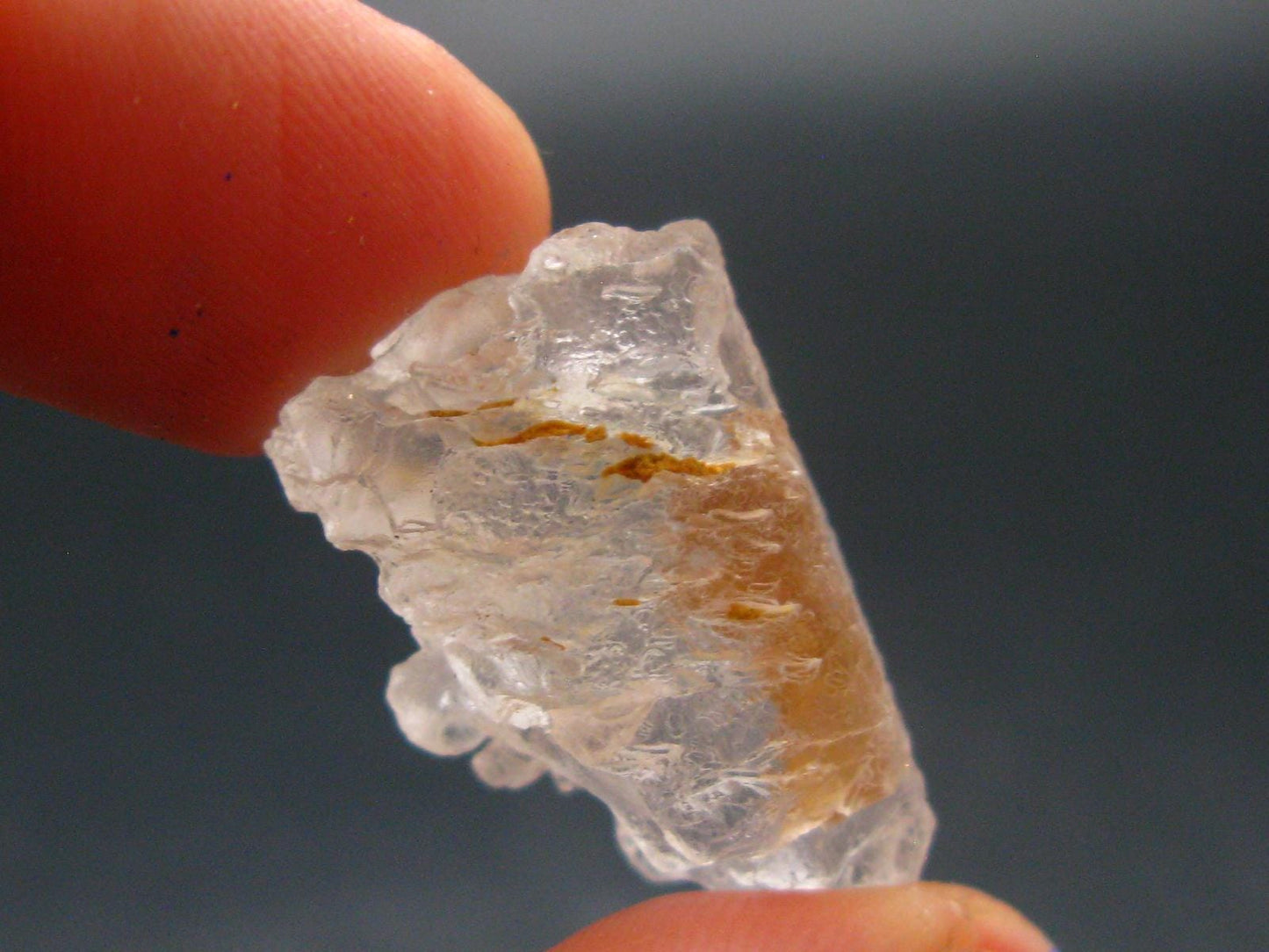 Large Clear Petalite Crystal from Brazil - 4.2 Grams - 0.9"