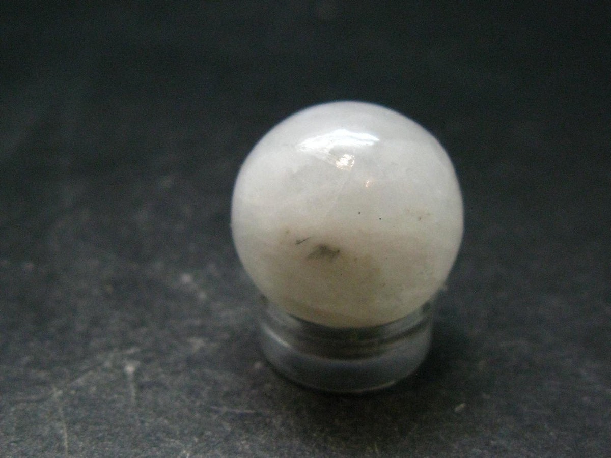 Gem Moonstone Sphere from India - 0.7" - 10.13 Grams