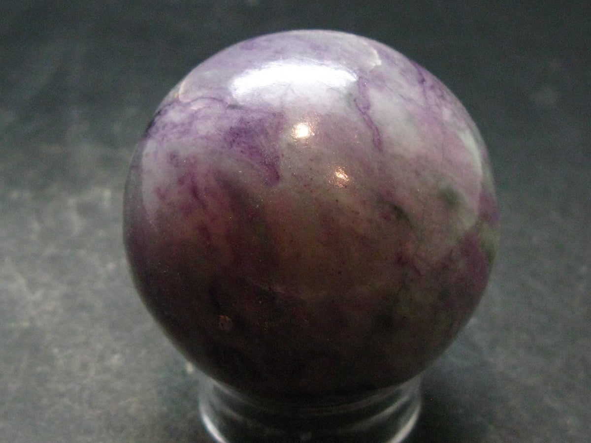 Very Rare Large Kammererite Chrome Clinochlore Sphere Ball From Turkey - 1.9" - 186.60 Grams
