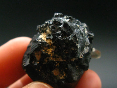 Fine Black Tourmaline Schorl Crystal From Namibia - 1.1"