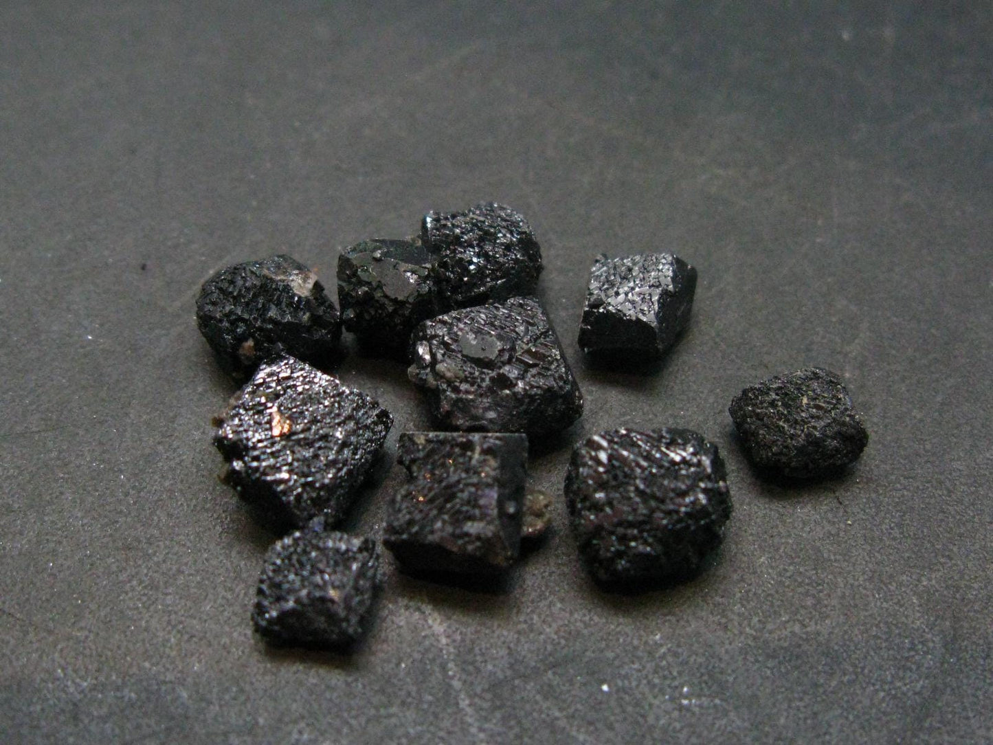 Lot of 10 Brookite Crystals From Arkansas - 5.0 Grams