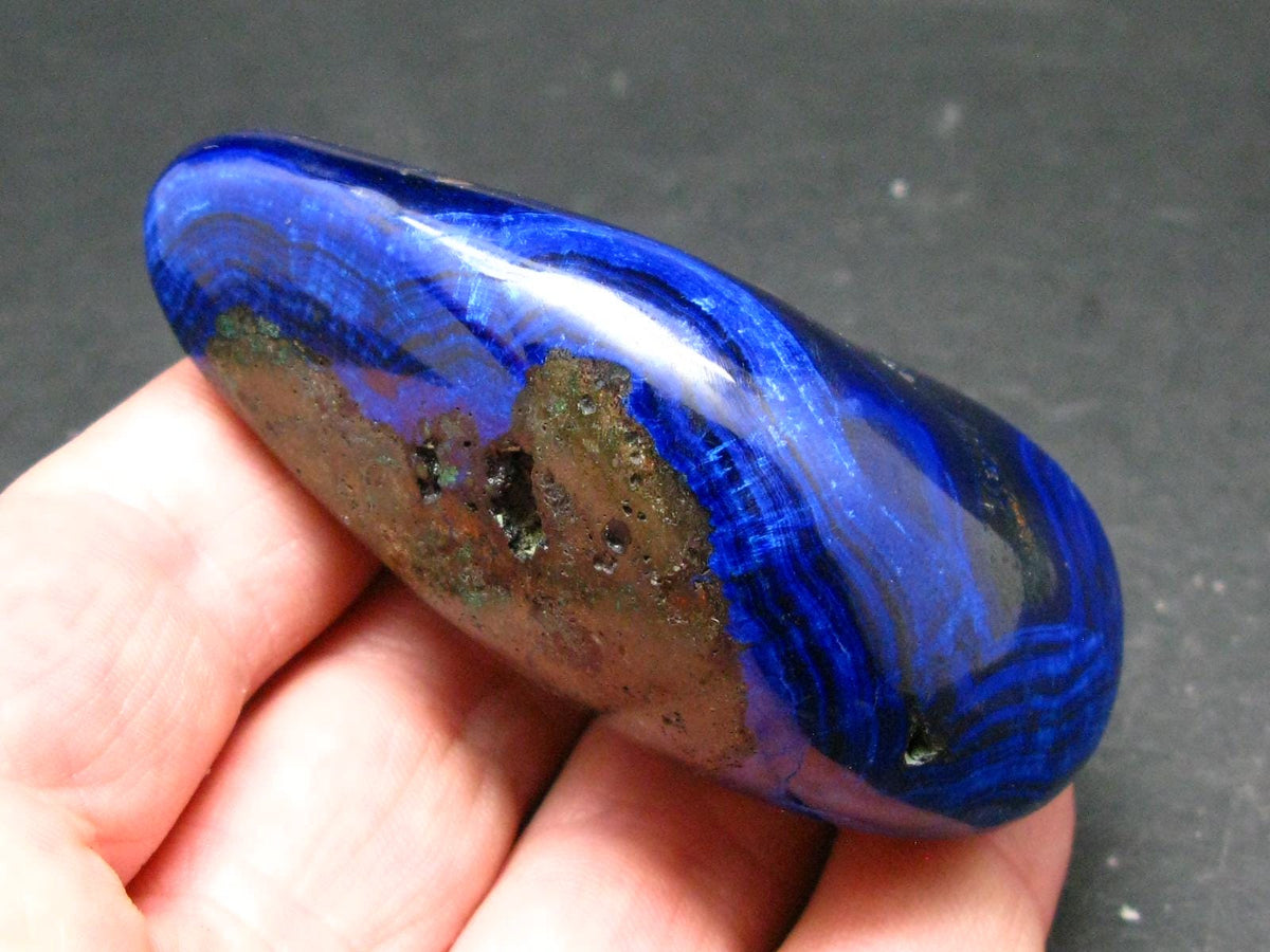 Azurite Polished Crystal From Russia - 3.0" - 131.63 Grams