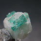 Emerald Beryl Crystal On Matrix From Colombia - 0.6"- 2.21 Grams